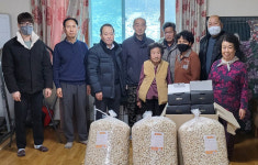 [포토뉴스]영월산업진흥원, 조전2리 경로당 위문