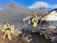 인제 천도리서 주택화재…46분여만에 진화