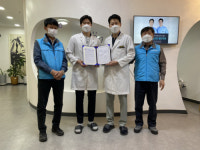 [포토뉴스]원주 단계동 28지킴이치과 희망나눔가게 후원 협약
