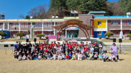 인제 상남초교 제3군단 군악대 초청  ‘찾아가는 군악공연’