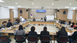 [포토뉴스]춘천동산노인복지센터, 2023년 제1차 춘천시재가노인지원기관협의체 회의 진행