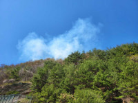평창 미탄면 창리서 산불 발생…진화 중