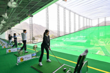 대중 골프 문화 확산 정선 골프연습장 개장 박차