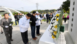 [제20회 춘천호반마라톤]함기용 선생 1주기 헌화식