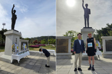 [제20회 춘천호반마라톤]함기용 선생 1주기 헌화식