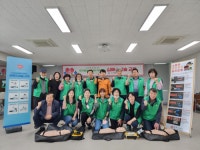 [포토뉴스]원주 단구동새마을회 응급처치 교육