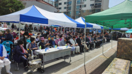 [포토뉴스]춘천종합사회복지관·통나무집 닭갈비, 어버이날 맞아 ‘감사해효(孝)’ 개최