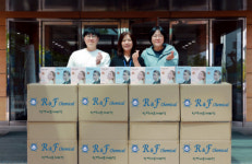 [포토뉴스](주)알앤에프케미칼, 항균 마스크 1,000매 후원