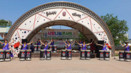 동해시노인회 봉사단, 난타·장구로 봉사활동 왕성