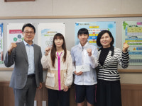 [포토뉴스]정선교육장, 전국소년체전 선수단 격려