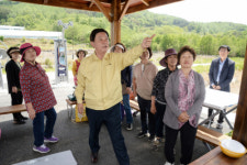 [포토뉴스] 화천군 사내면 광덕2리 마을 체육공원 준공식