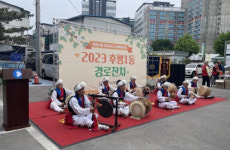 [포토뉴스] 후평1동 통장협의회 경로잔치