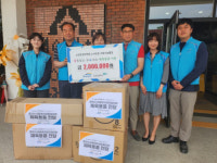 [포토뉴스]한국수자원공사 소양강댐지사 춘천지역아동센터에 체육용품 후원