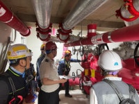 강원도소방본부, 공사장 불시 점검…불량사항 8건 적발