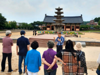 [포토뉴스]강원대 중앙박물관·지역주민과 함께 하는 문화유적답사-충남 공주,부여