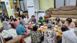 [포토뉴스]민족통일 춘천시협의회 삼계탕 나눔