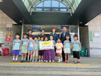 [포토뉴스]동해랑유치원, 알뜰바자회·프리마켓 운영 수익금 기부