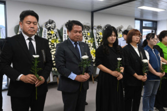 [포토뉴스] 강원교육청, 서이초 교사 합동 추모식