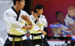 [포토뉴스]2023 춘천 코리아오픈 국제태권도대회 품새 경연