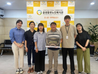 강원인재평생교육진흥원, 춘천동부노인복지관 찾아 런치버킷챌린지 참여