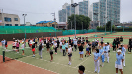 원주서 2주간 펼쳐지는 테니스 결전 시작