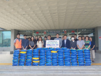 [포토뉴스](주)한국동서발전 동해발전본부 백미 125포 기탁