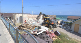 [포토뉴스]경포 해안변 녹지축 공원화 조성사업 시작