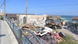 [포토뉴스]경포 해안변 녹지축 공원화 조성사업 시작