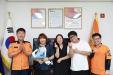 [포토뉴스]양구소방서, 민간인 유공 도지사 표창 전수
