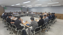 [포토뉴스]원주시노사민정협의회, 원주형강소기업과 소통 간담회