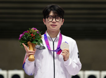 [항저우 아시안게임]춘천 출신 곽용빈, 강원 전사 금빛 사냥 이어가