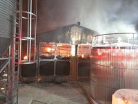 양구서 양계장 화재…닭 1만5,000여마리 폐사