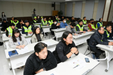 [포토뉴스]원주시시설관리공단 임직원 대상 보건교육