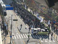“확성기에 노래까지”…집회 소음에 혁신도시 주민 불편