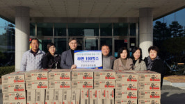 [포토뉴스]주문진 감리교회 라면 100박스 기부
