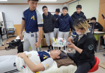 [포토뉴스]영월 상동고, 뷰티 직업 체험 특강 진행