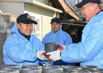 해군1함대, 연탄 나눔 봉사활동
