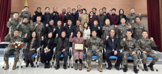 갈말읍 6사단 포병여단 자매결연식