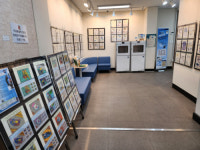 홍천교육도서관  ‘2024 강원 동계 청소년 올림픽 성공개최 기원 우표 전시’ 운영