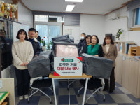 태백시 상장동행정복지센터, 반찬나눔 및 이불나눔 행사 진행     