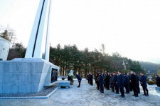 [포토뉴스]태백시 충혼탑 및 산업전사 위령탑 참배