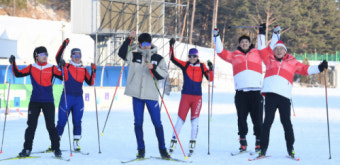 [포토뉴스]2024 동계청소년 올림픽 현장 점검하는 유인촌 장관