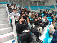 [포토뉴스]원주종합사회복지관 청소년방과후아카데미 올림픽 관람