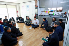 이상호 태백시장 관내 경로당 순방 성황리 마무리
