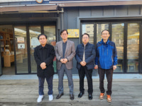 정재훈 대한상공인당 창준위원장, 춘천서 소상공인 애로사항 청취