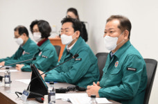 [포토뉴스] 원주의료원 방문한 이상민 행안부 장관