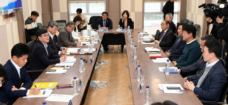 [포토뉴스]조달청, 강원 바이오·헬스 기업 현장 소통 간담회