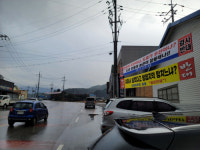 화천 간동면 경로당 앞 회전교차로 설치 진통