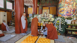 ‘한암당 중원 대선사 73주기 추모 다례재’ 월정사 봉행