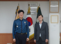 [포토뉴스] 화천경찰서-도로관리사업소 간담회